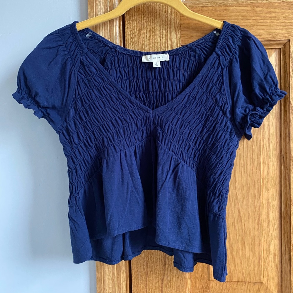 Pacsun Vneck Cropped Blouse